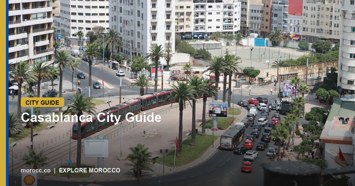 Casablanca City Guide guide cover