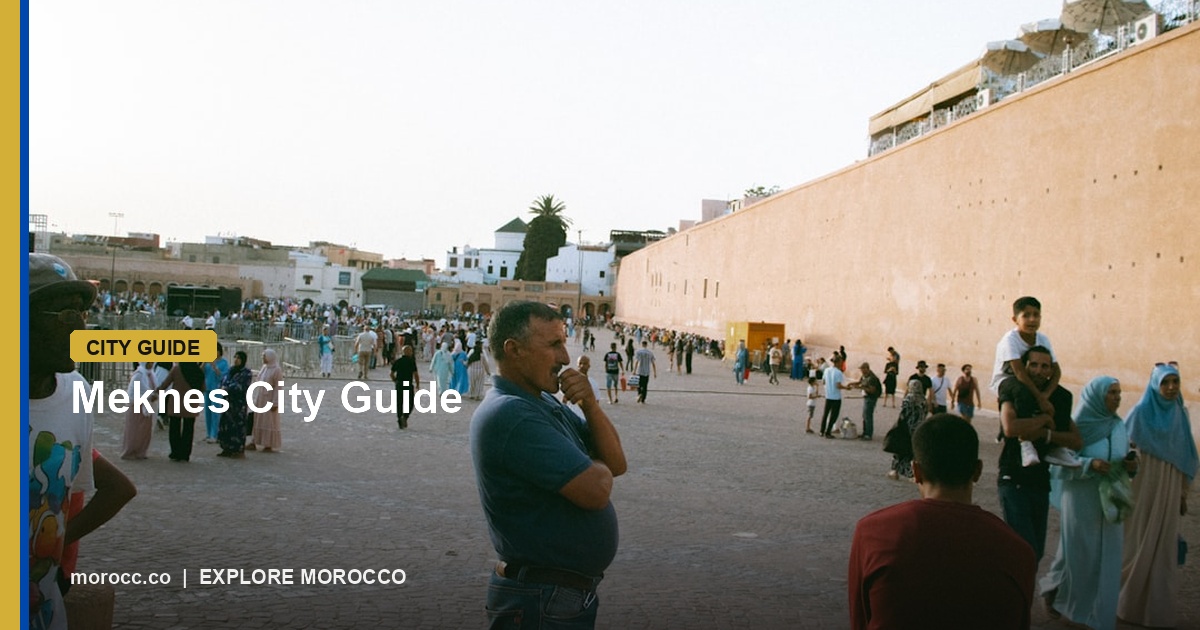 Meknes City Guide guide cover